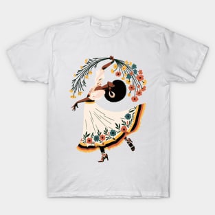 Folk Woman Dancing T-Shirt